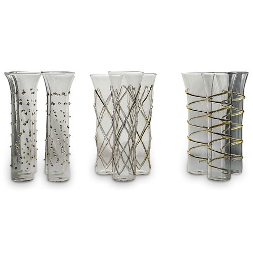 (10PC) ABIGAIL'S ART GLASS
