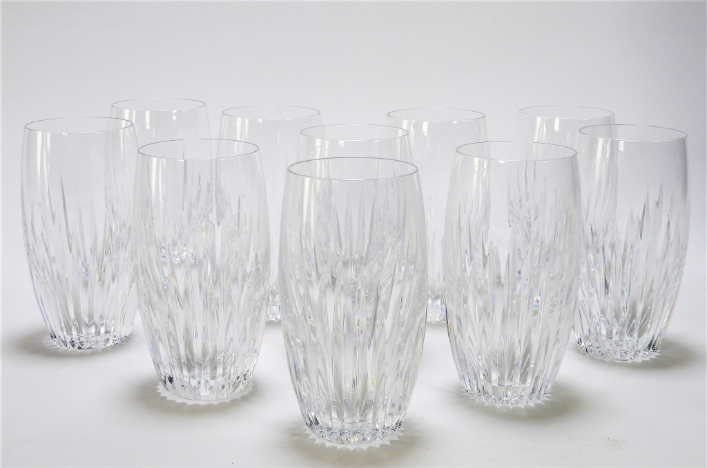 10PC BACCARAT MASSENA HIGHBALL