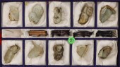 10pc Chinese Jade Animal Carvi