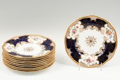 10PC. COALPORT PLATES: Ten lun