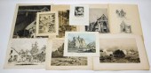 10PC EARLY LANDSCAPE & GENRE S