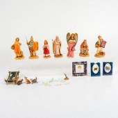 10PC FONTANINI NATIVITY FIGURI