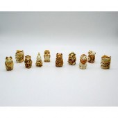 10PC HARMONY KINGDOM SMALL ANI