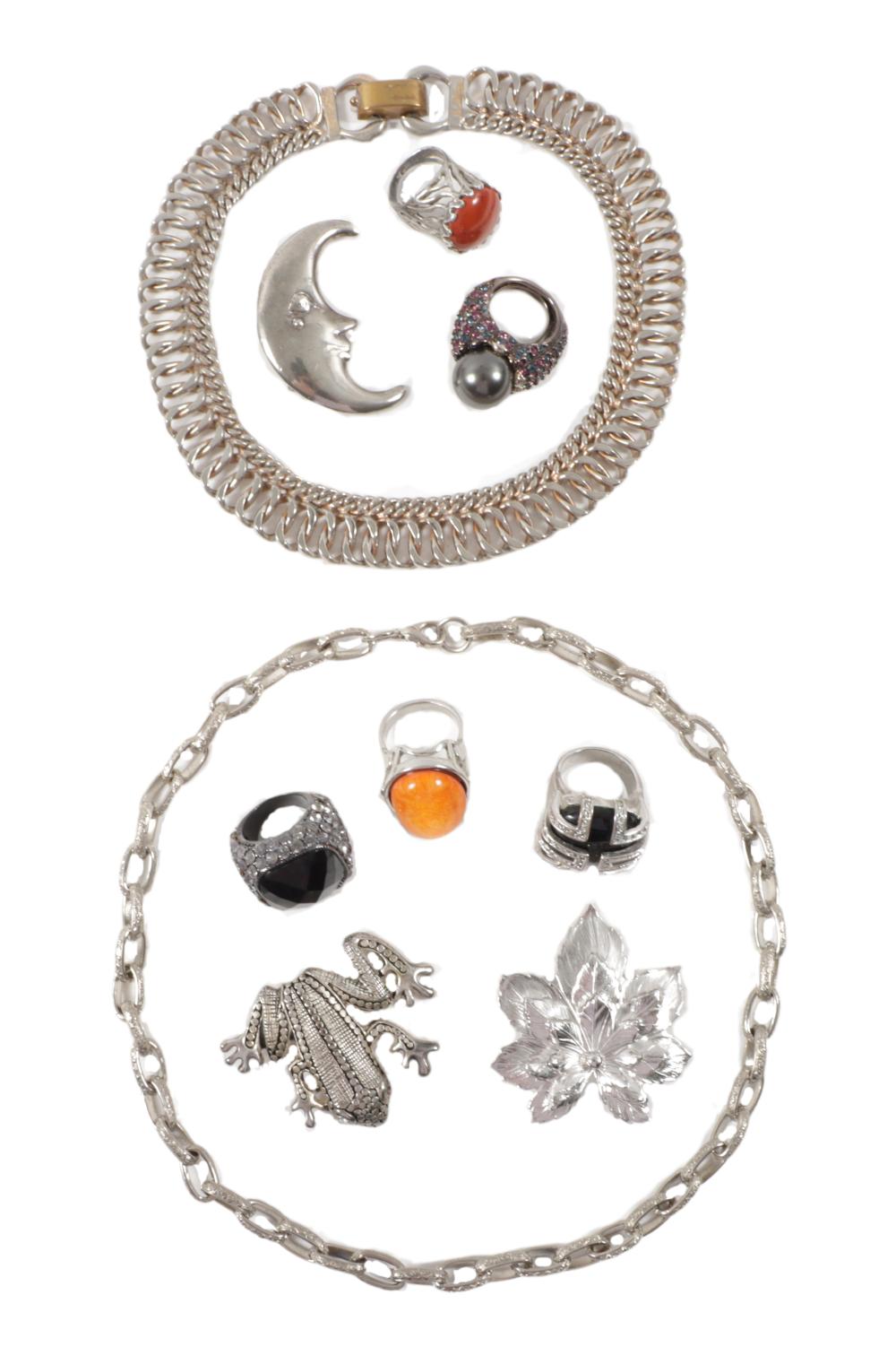10PC JEWELRY GROUP; BERGERE