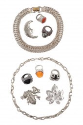 10PC JEWELRY GROUP; BERGERE CH