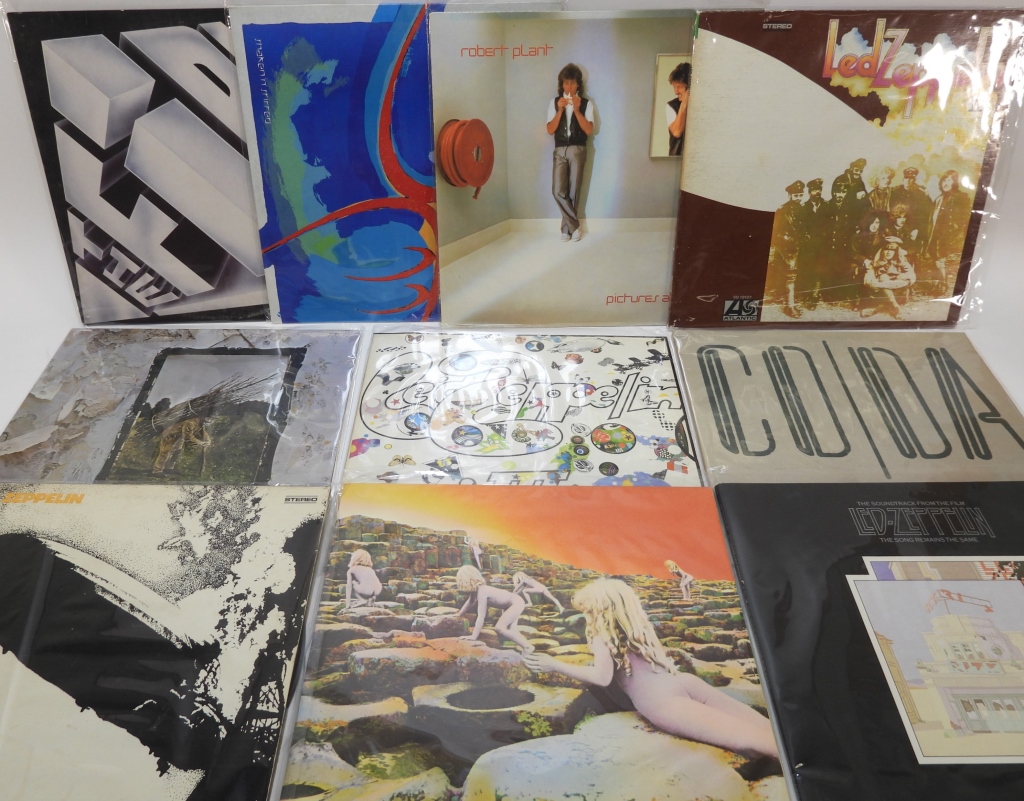 10PC LED ZEPPELIN PLANT VINYL