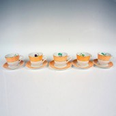 10PC MOTTAHEDEH COFFEE CUPS AN