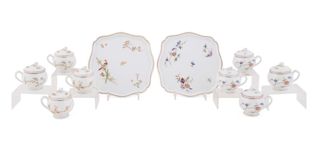 10PC RICHARD GINORI "ORIENTE"