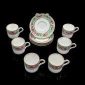 10PC ROYAL WORCESTER DEMITASSE
