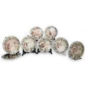 (10PC) SARREGUEMINES PORCELAIN