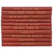 (10PC) SHAKESPEARE'S BOOK SET