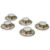 (10PC) STERLING OVERALAID PORC