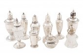 10PC STERLING SALT & PEPPER SH