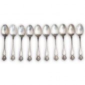 (10PC) STERLING SILVER SPOONSD