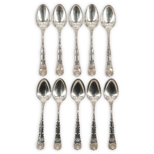 (10PC) TIFFANY & CO. STERLING "WAVE