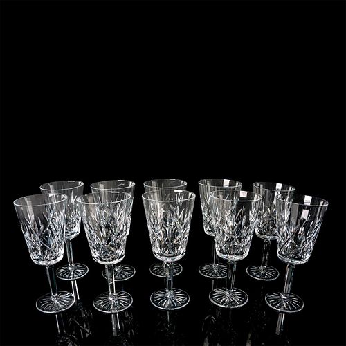 10PC TIFFANY CRYSTAL SYBIL WATER