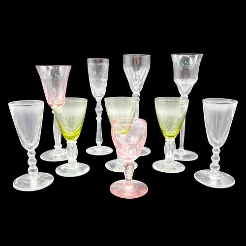 10PC VINTAGE MIXED LOT OF CORDIAL