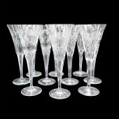 10PC WATERFORD CRYSTAL MILLENN