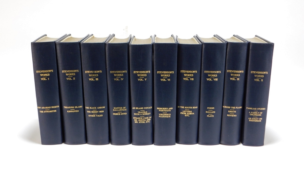 10PC WORKS OF ROBERT LOUIS