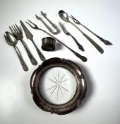 10PCS ASSORTED STERLING FLATWA
