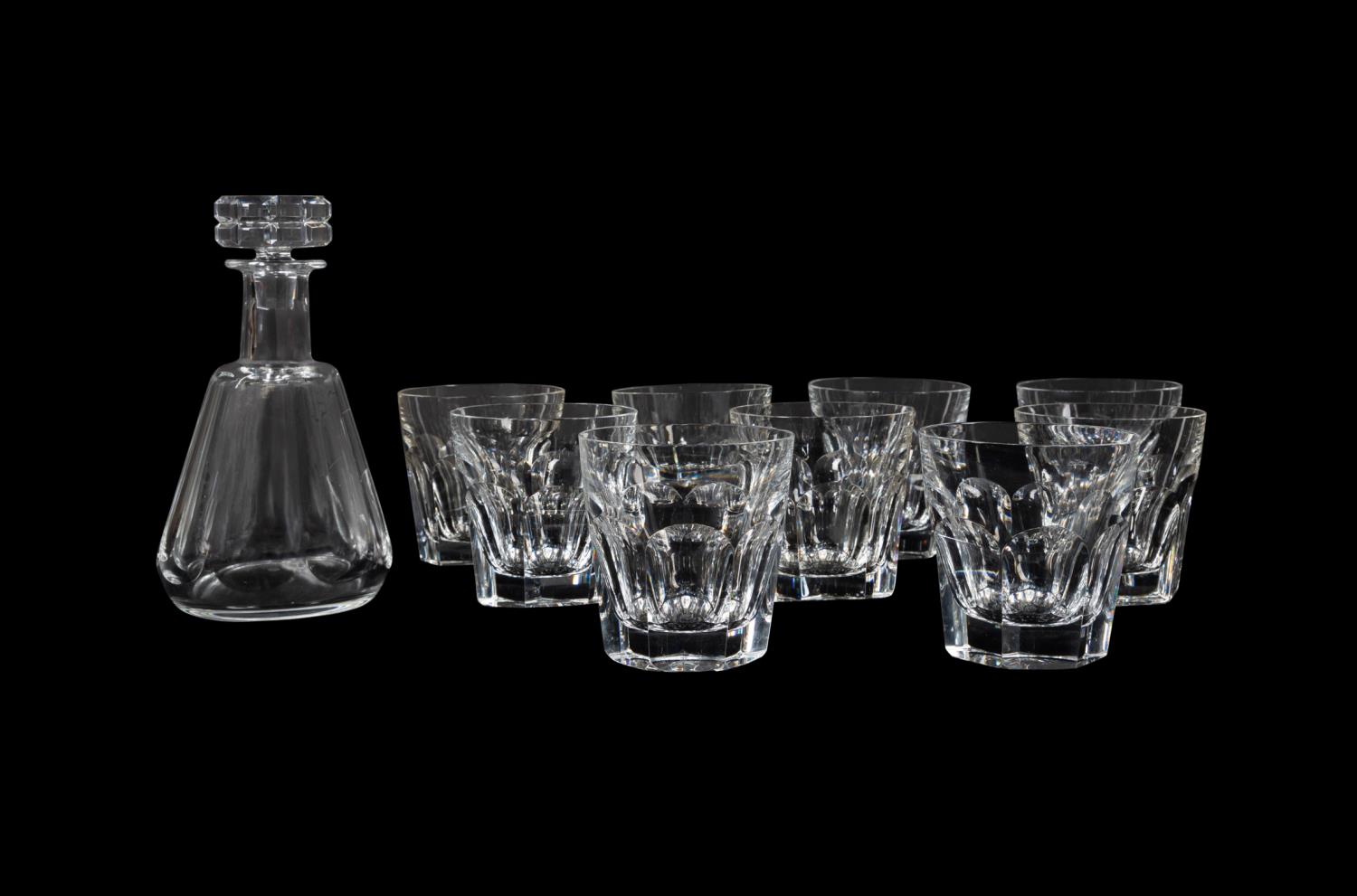 10PCS BACCARAT HARCOURT OLD