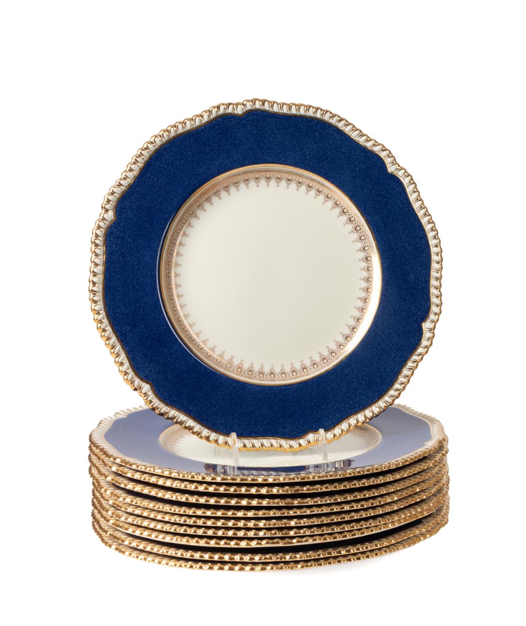 10PCS COPELAND SPODE GILDED