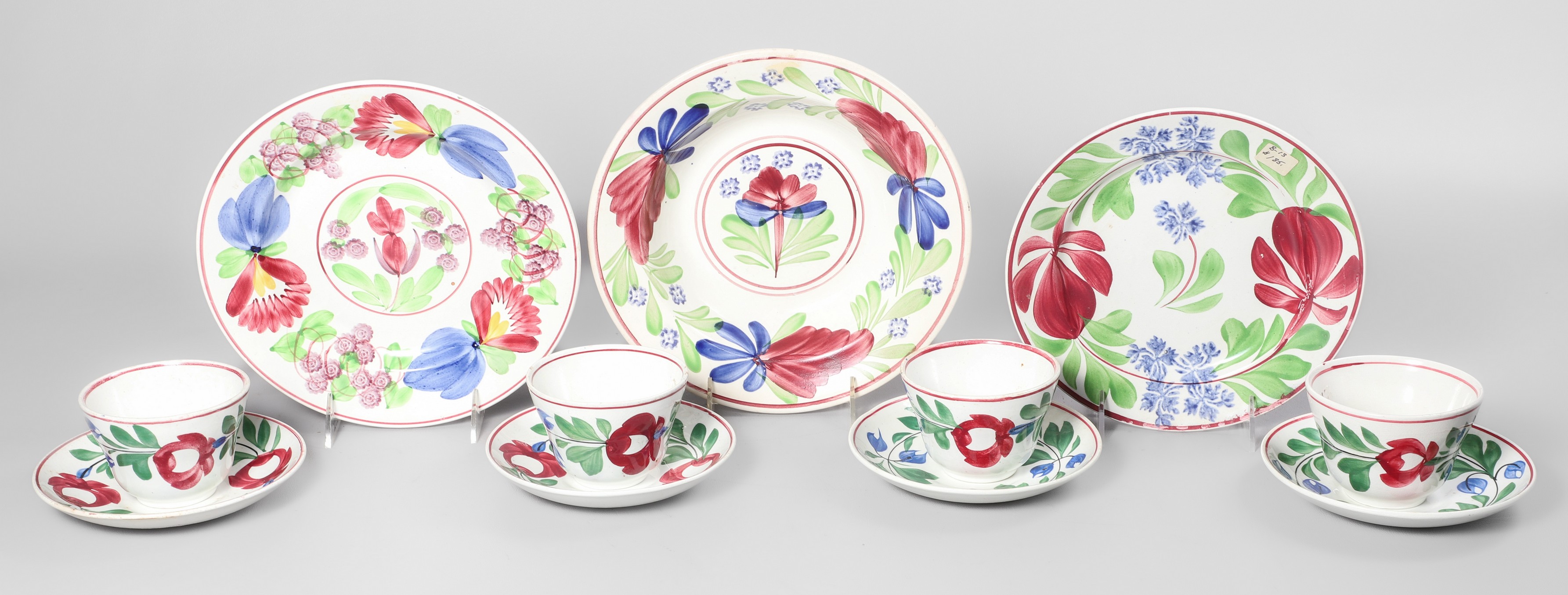 (11) Adams Rose and style Cups,