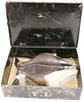 11 ANTIQUE STICK-UP DECOYS, TI