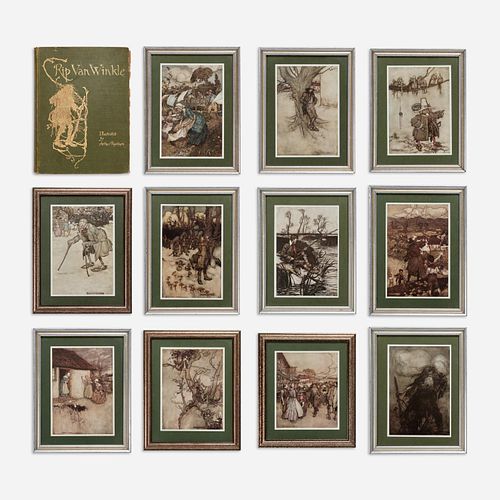 11 ARTHUR RACKHAM FRAMED