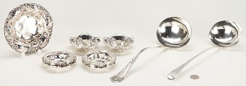 11 ASSEMBLED STERLING SILVER