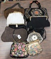 11 BEADED HANDBAGS/PURSES, TO