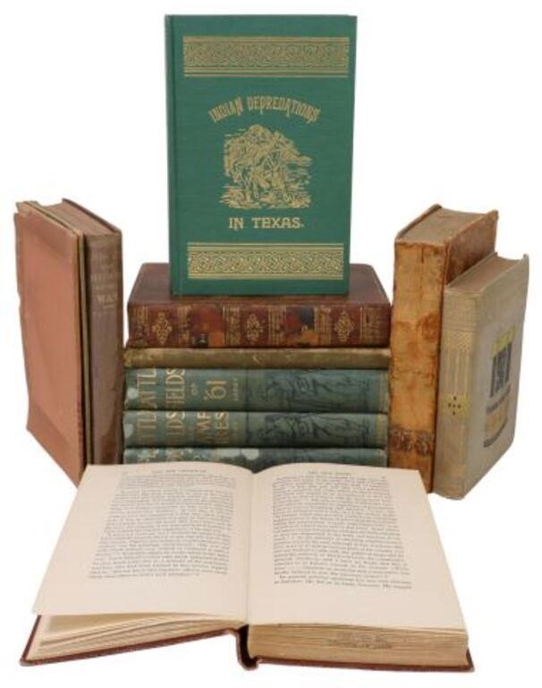 (11) BOOKS: US & TEXAS HISTORY,