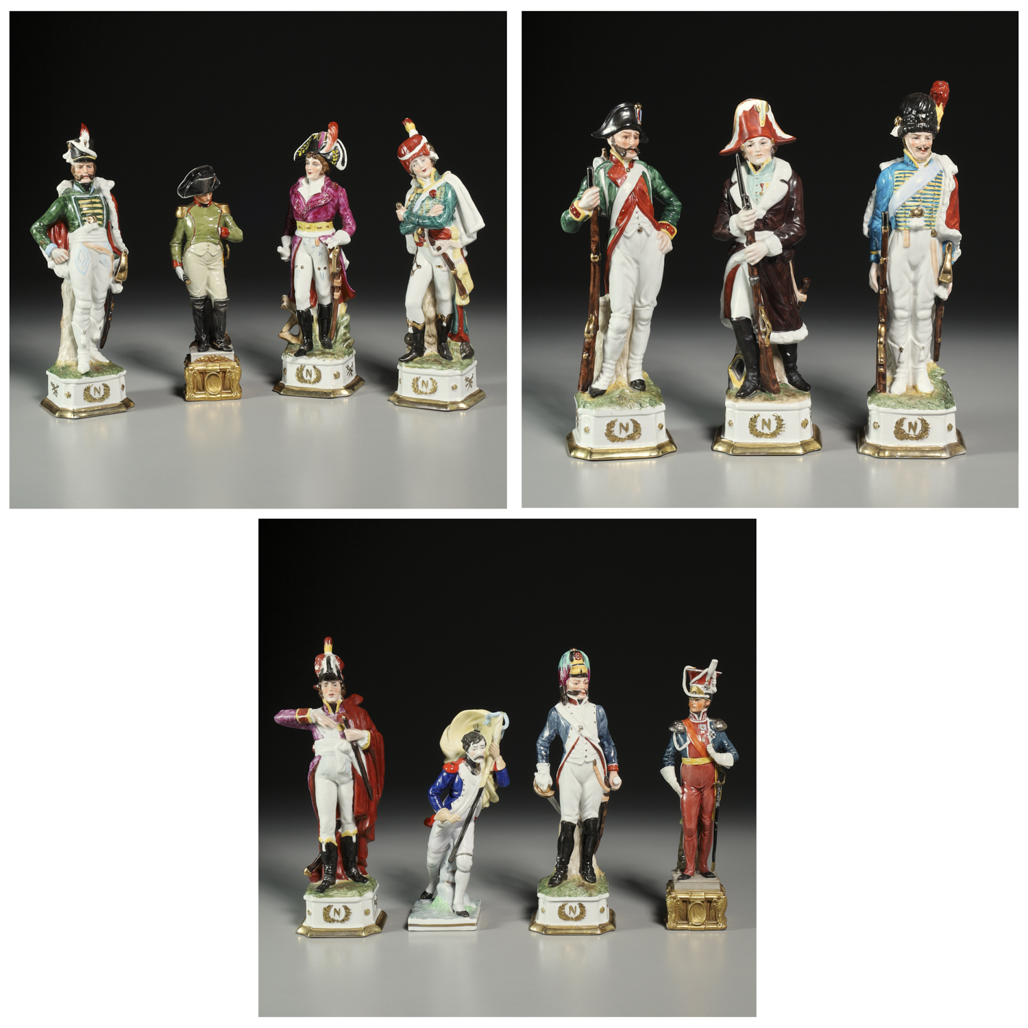 (11) CAPODIMONTE PORCELAIN