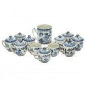 11 CHINESE EXPORT CANTON POT-D