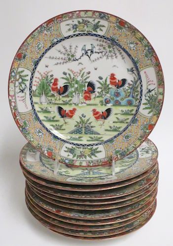 11 CHINESE FAMILLE VERTE