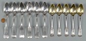 11 COIN SPOONS, MISS. & TENN.