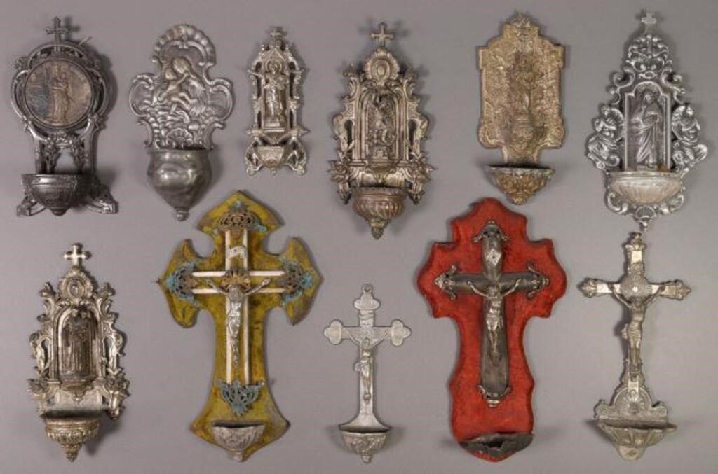 (11) CONTINETAL METAL HOLY WATER