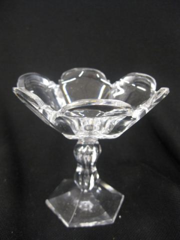 11 Cut Glass Pedestal Dessert