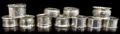 (11) ENGLISH STERLING SILVER N