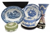 (11) ENGLISH WEDGWOOD JASPERWA