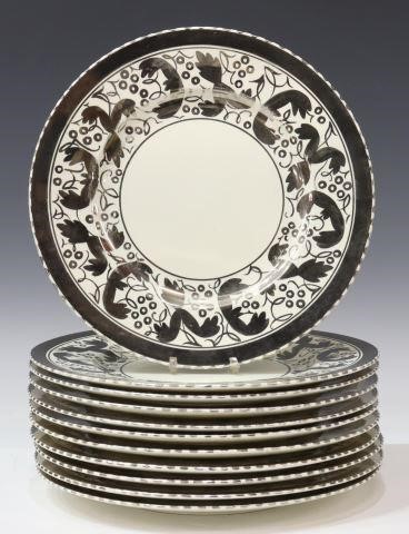 (11) ENGLISH WEDGWOOD PLATINUM