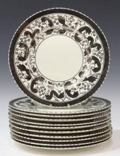 (11) ENGLISH WEDGWOOD PLATINUM