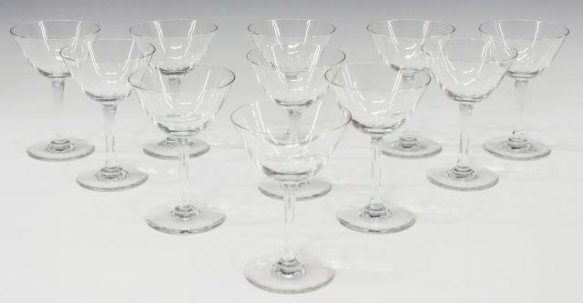 (11) FRENCH BACCARAT CRYSTAL LIQUOR
