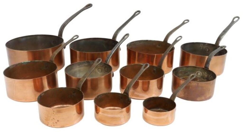 (11) FRENCH COPPER GRADUATED