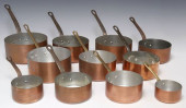 (11) FRENCH GRADUATED COPPER S