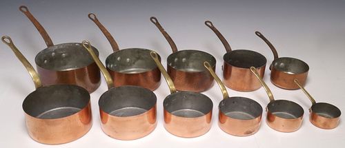 (11) FRENCH GRADUATED COPPER