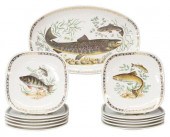 (11) FRENCH LONGCHAMP PORCELAI