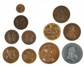 11 FRENCH NATIONAL MEDALS"admi