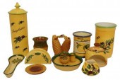 (11) FRENCH PROVINCIAL GLAZED