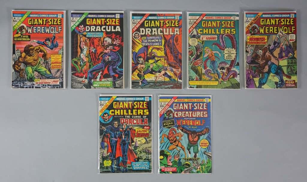11 GIANT-SIZE MARVEL BRONZE AGE